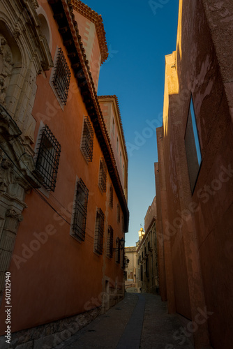 Streets of the city of Cuenca. World Heritage Site. Spain. © mvera