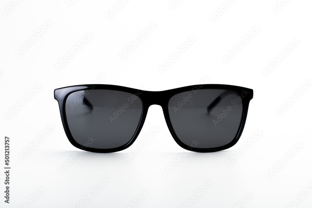 Sunglasses on a white background. Classic sunglasses