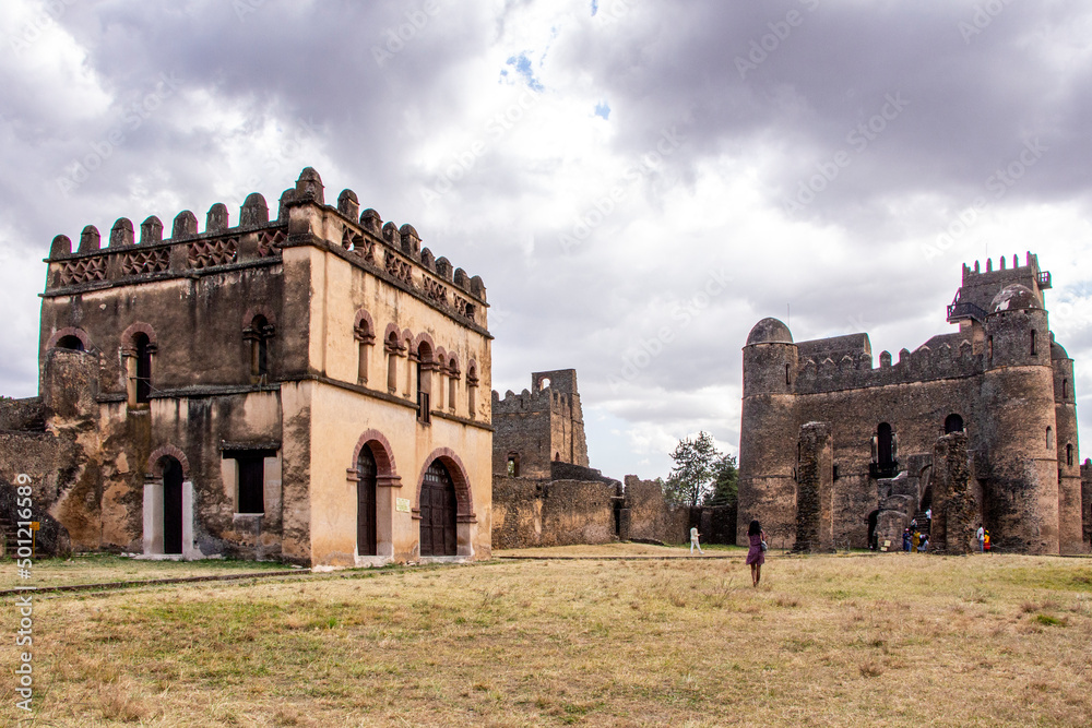 Castle at Fasil Ghebi, Gondar, Ethiopia