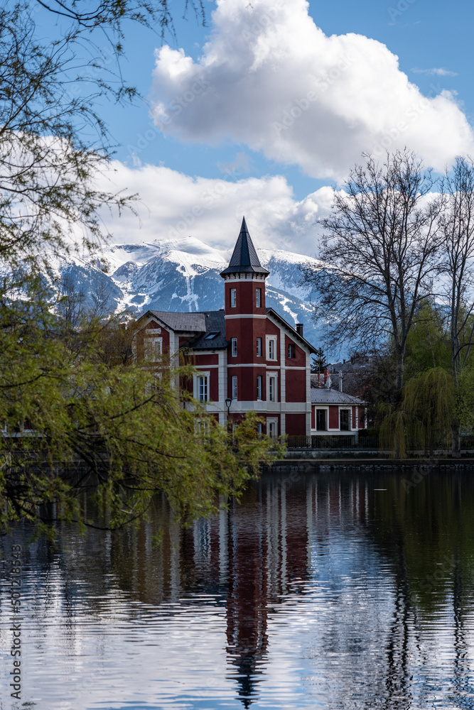 house on the lake