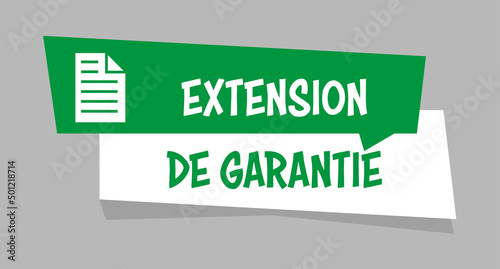 Logo extension de garantie.
