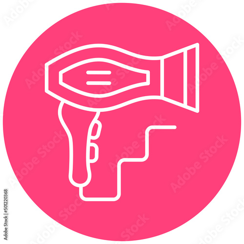 Vector Design Hairdryer Icon Style