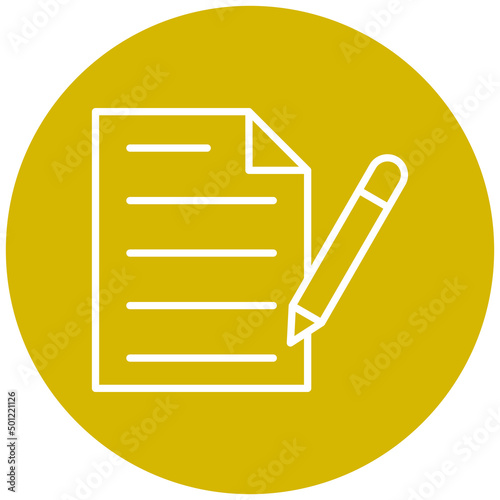 Vector Design Blog Icon Style