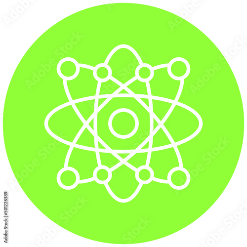 Vector Design Atom Icon Style