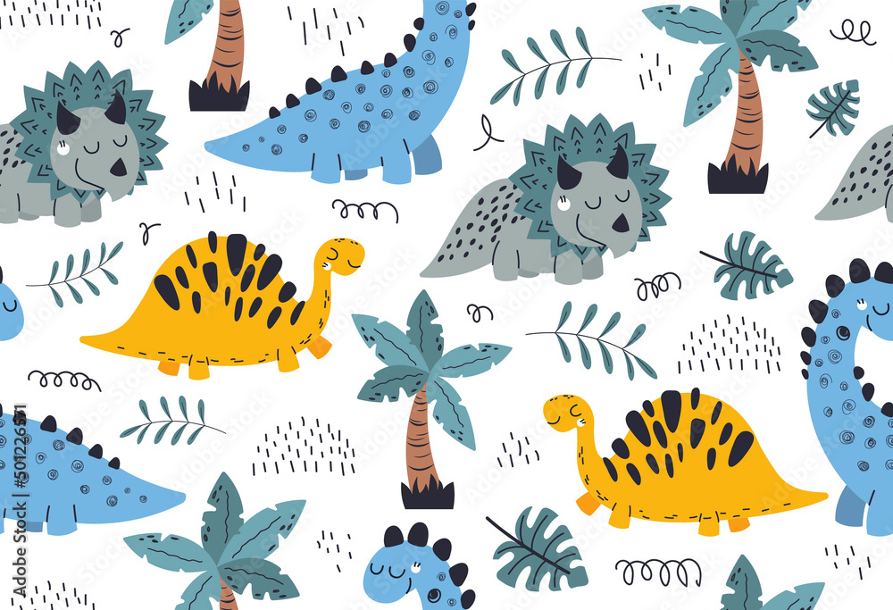 Dinosaur seamless pattern Dinosaur seamless pattern