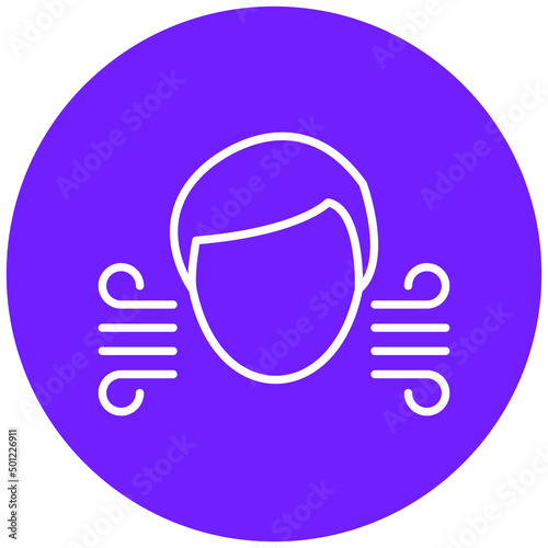 Vector Design Bad Breath Icon Style