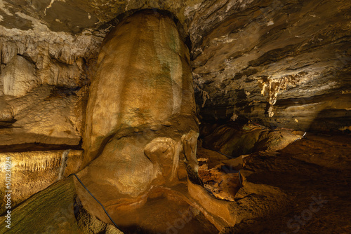 grotto in the city of Cordisburgo, State of Minas Gerais, Brazil photo