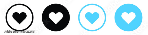 add to favorite icon heart icon button - save icon bookmark symbol - like love icon button