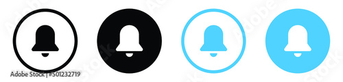 notification bell icon - alarm ring icons symbol - inbox new message icon - bell button
