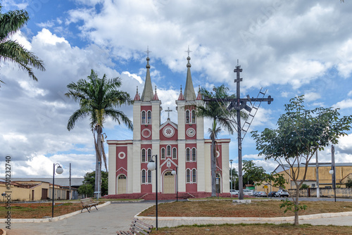church in the city of Cordisburgo, State of Minas Gerais, Brazil photo