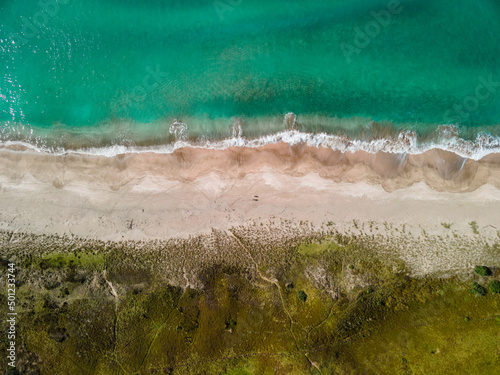 Fototapeta Naklejka Na Ścianę i Meble -  Hot Water beach in the Coromandel of New Zealand's North Island