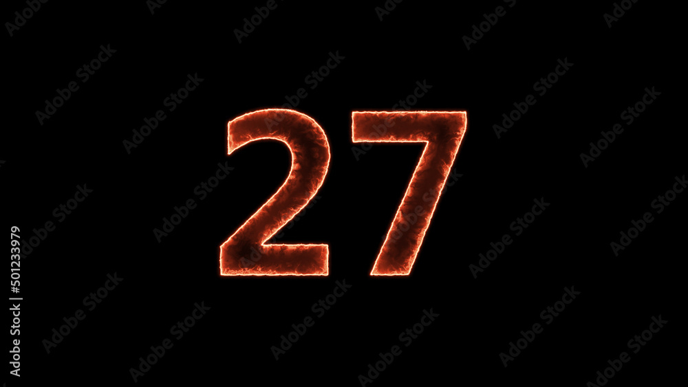 Neon number on black background. Learning numbers, serial number, price, place. Neon number on black background. Learning numbers, serial number, price, place.