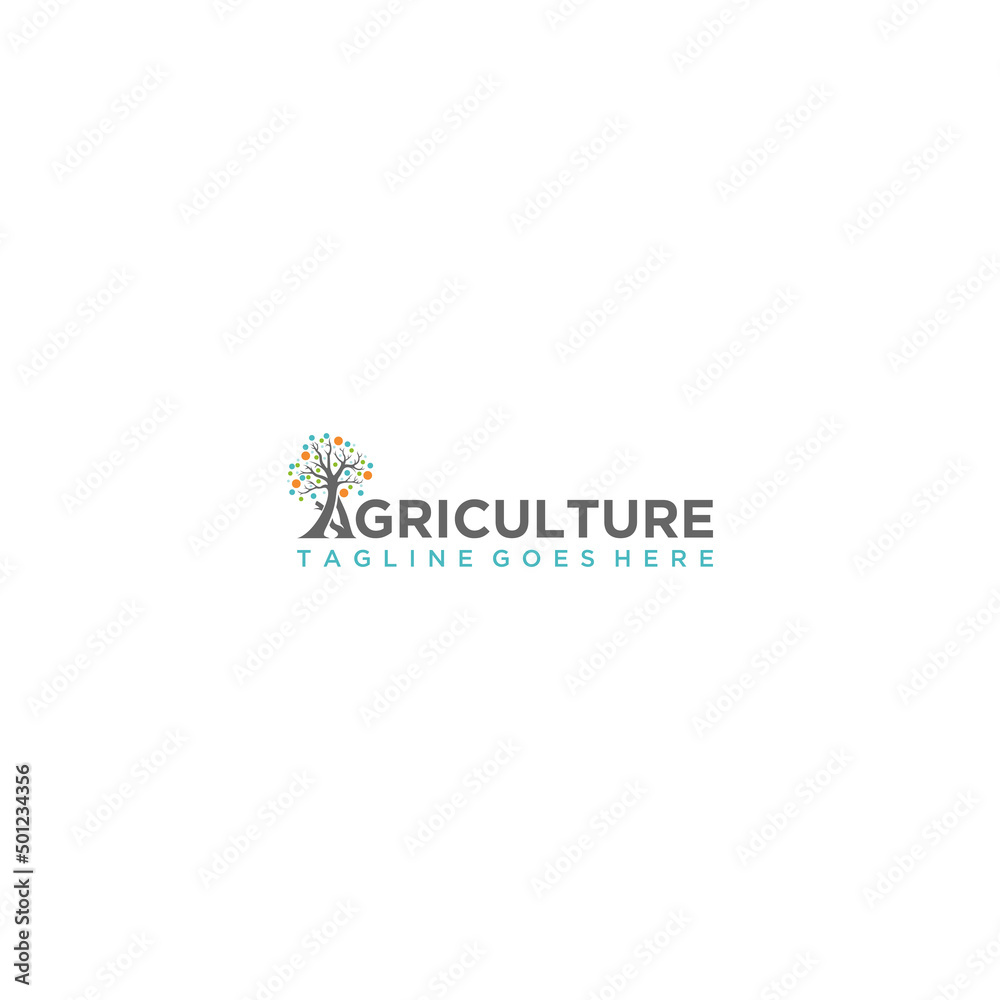 letter A oak tree logo illustration. Vector silhouette of a tree. letter A oak tree logo illustration. Vector silhouette of a tree.