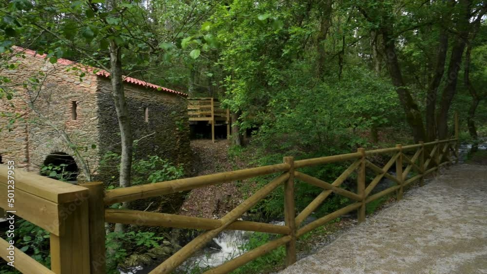 Surrounding landscape of the Estanislau fountain park and the Lourido river that divides the parishes of Arada and Maceda in the Municipality of Ovar, Portugal. Surrounding landscape of the Estanislau fountain park and the Lourido river that divides the parishes of Arada and Maceda in the Municipality of Ovar, Portugal.