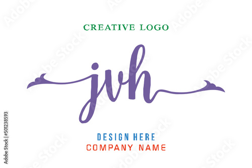 JVH  lettering logo is simple, easy to understand and authoritative