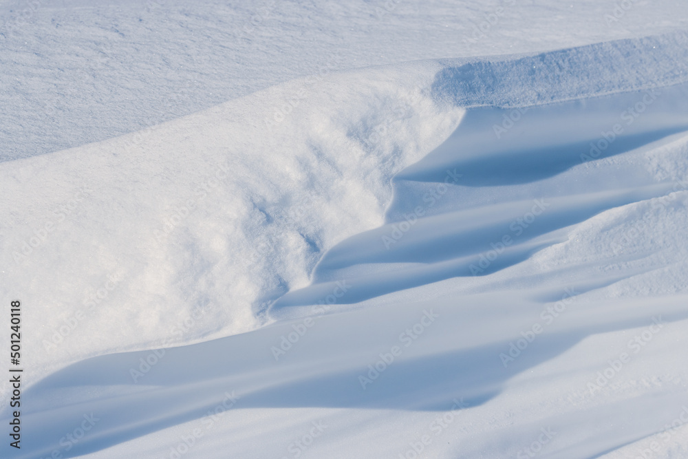 Beautiful winter background with snowy ground. Natural snow texture. Wind sculpted patterns on snow surface. Arctic, Polar region. Beautiful winter background with snowy ground. Natural snow texture. Wind sculpted patterns on snow surface. Arctic, Polar region.