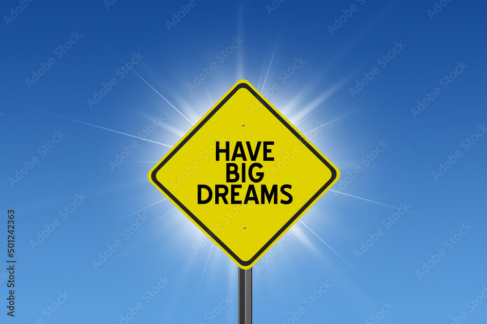 sign on blue sky background with sun and clouds and inspirational text sign on blue sky background with sun and clouds and inspirational text