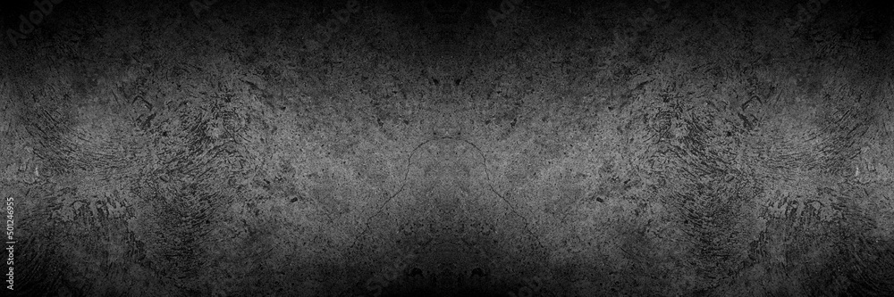 Old wall texture cement dark black gray background abstract grey color design are light with white gradient background. Old wall texture cement dark black gray background abstract grey color design are light with white gradient background.
