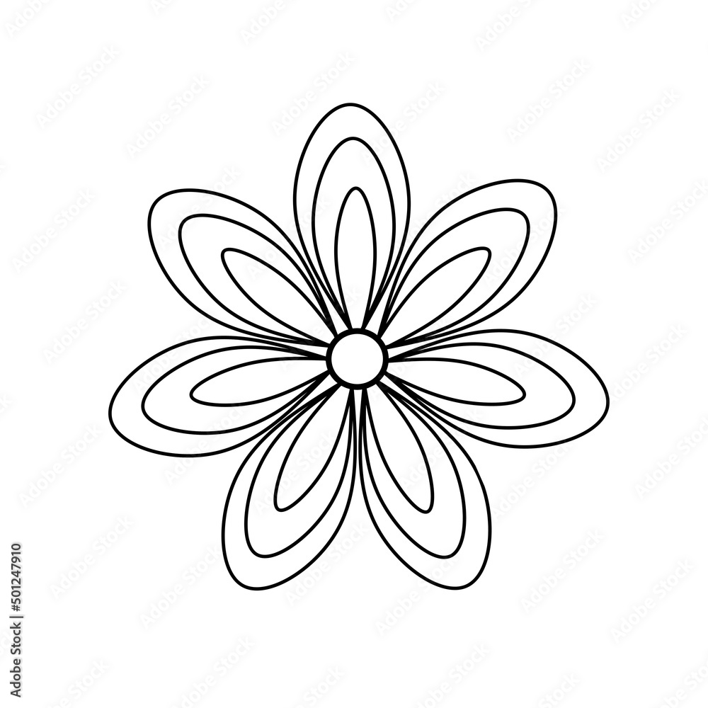 Abstract floral background