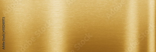 Gold metal background. Brushed metallic texture. 3d rendering