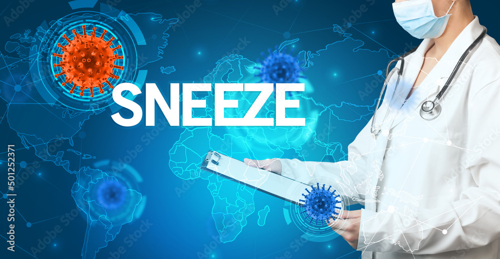 Doctor fills out medical record Doctor fills out medical record