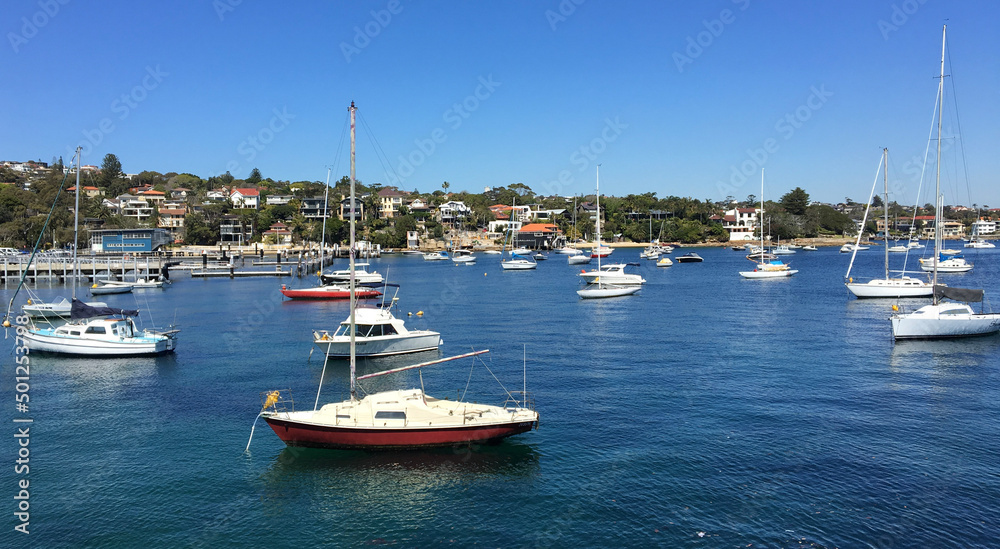 boats in marina in Australia
