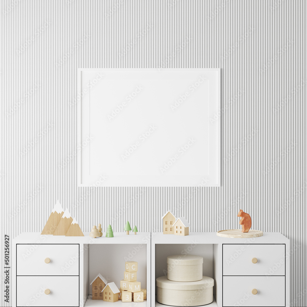 Fototapeta premium Kids Frame Mockup - Nursery Frame