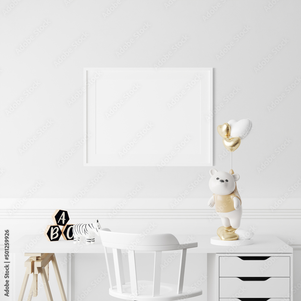 Nursery Frame Mockup - Kids Frame Nursery Frame Mockup - Kids Frame