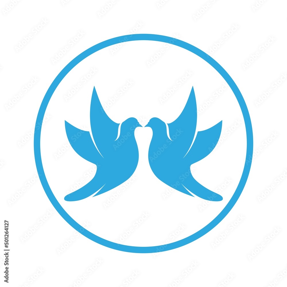 Bird wing Dove icon Template vector illustration design Bird wing Dove icon Template vector illustration design