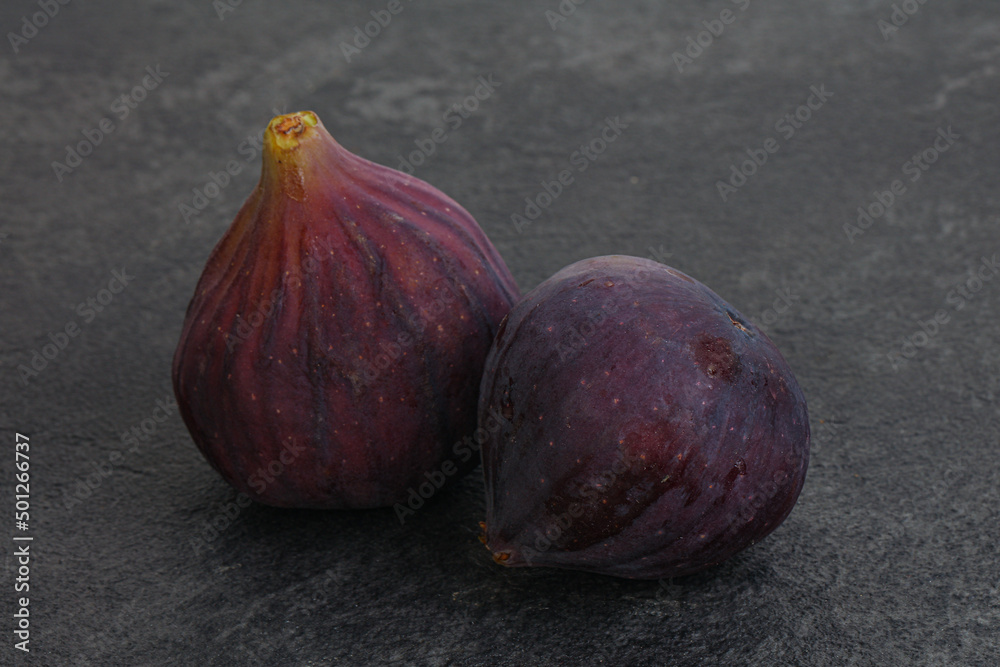 Ripe sweet and tasty fig fruit