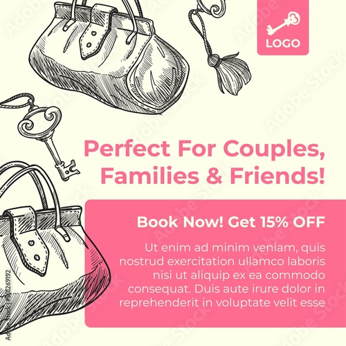 Book hotel room now, perfect for coupels families