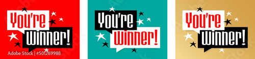 You are winner