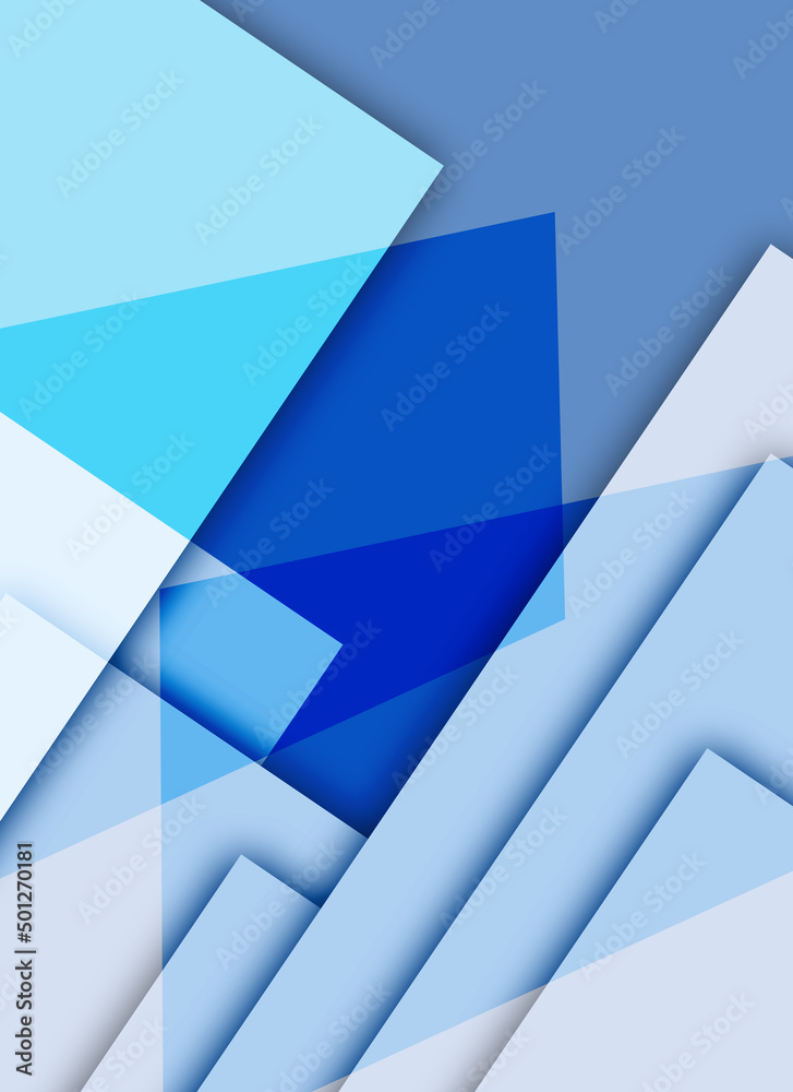 Blue background with copy space 