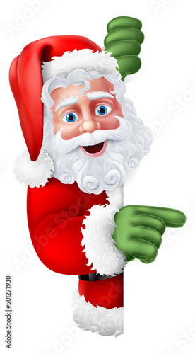 Santa Claus Christmas Point...