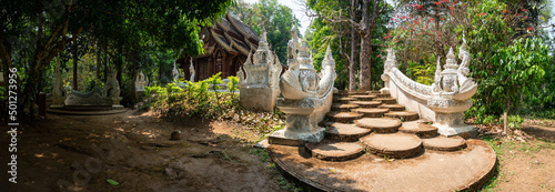 Panorama Landscape of Wat Luang Khun Win photo