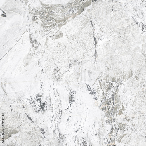 3D Fototapete Badezimmer - Fototapete Light gray abstract marble stone texture, grunge background