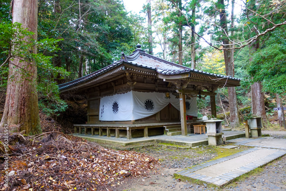 Kurama Temple in Kurama, Kyoto, Japan