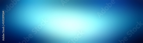 Wide abstract blur colorful blurry background sky blue. Gradation for display product pale blue. Smooth blurred gradient.