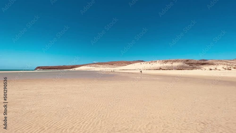 Playa de Sotavento de Jandia, Fuerteventura. Islas Canarias Playa de Sotavento de Jandia, Fuerteventura. Islas Canarias