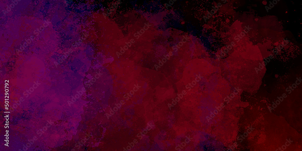 Red steam on a black background. Red grunge texture and Old wall texture cement black red background abstract dark color design are light with white gradient background.	
