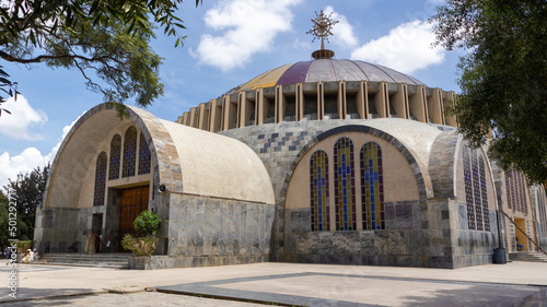 Church of Our Lady Mary of Zion in Axum, Ethiopia.