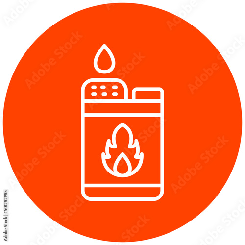 Vector Design Lighter Icon Style