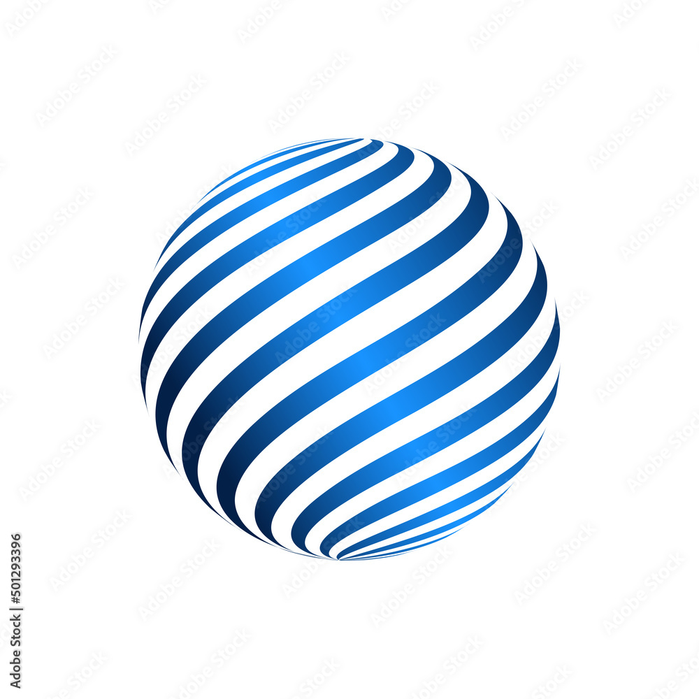 Globe grid spheres. Striped 3D spheres, geometry globe grid, earth latitude and longitude line grid vector symbol set. Spherical grid globe shape