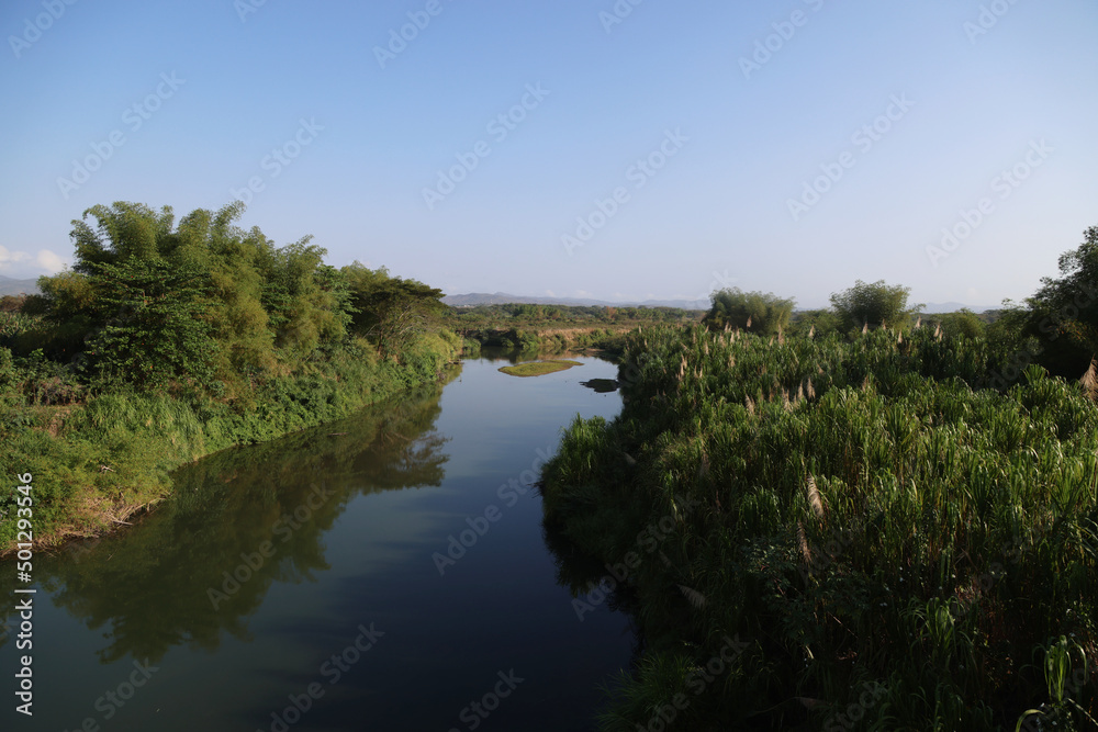 River in the Valley de los Ingenios, Cuba
