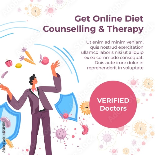 Get online diet counselling and therapy treatment