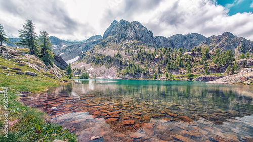 Mercantour National Park in France