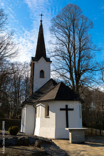 The chapel on the Kronberg in Strass im Attergau, Upper Austria