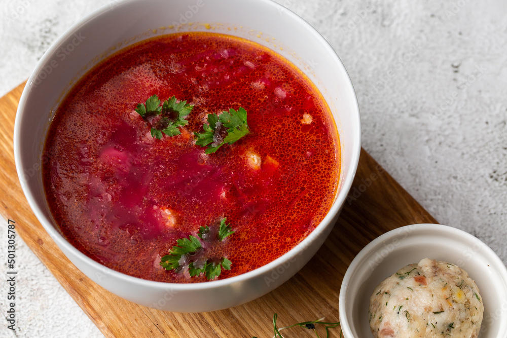 Borsht, bortsch, borshch, borscht. Soup, associated with cuisine of Eastern and Central Europe, especially Ukraine, Borsht, bortsch, borshch, borscht. Soup, associated with cuisine of Eastern and Central Europe, especially Ukraine,
