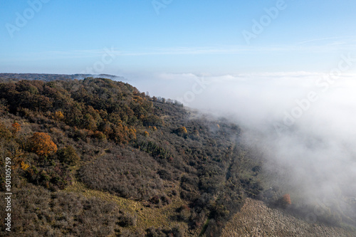 Brouillard de fond de vallée