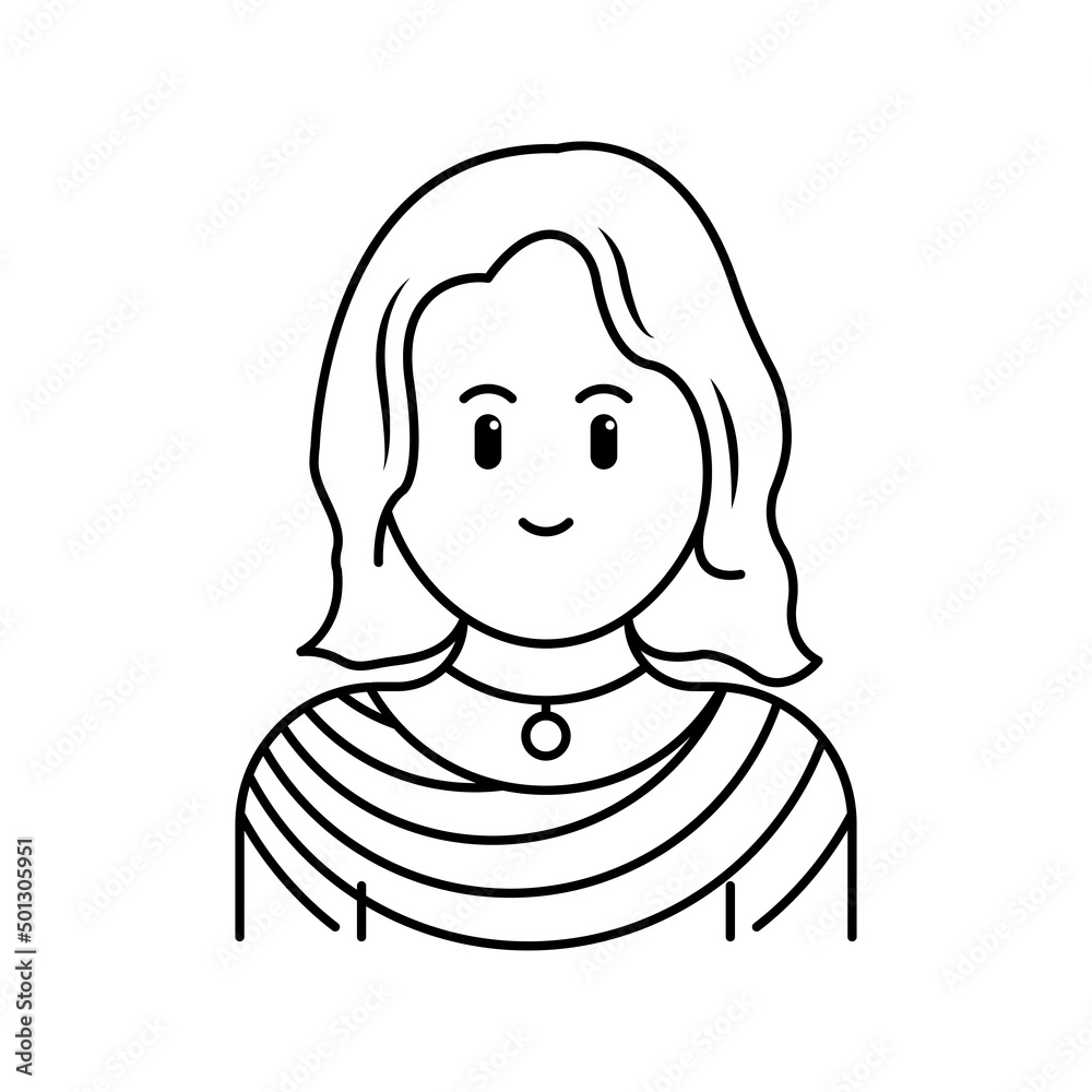Little Child Avatar portraits. Business people diverse faces, man and woman persons, team group and employee, Vector isolated characters in outline style. Little Child Avatar portraits. Business people diverse faces, man and woman persons, team group and employee, Vector isolated characters in outline style.